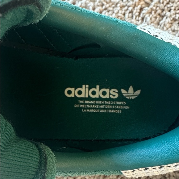 Adidas GAZELLEs Green / White / Gold, 7 - Picture 7 of 9
